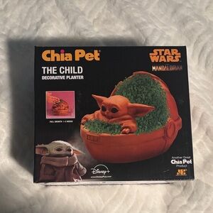 Chia Pet The Child Decorative Planter - Orange and Green